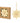 Cream Paper Star Decoration