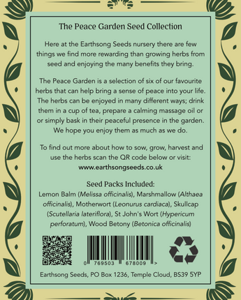 The Peace Garden Seed Collection