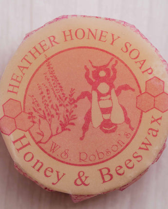 Honey and Beeswax Soap - Heather 75g