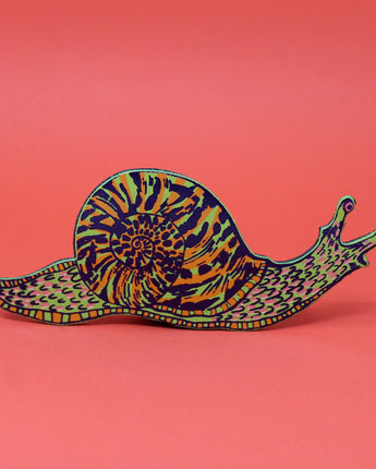 Snail Magnet - Apple Green