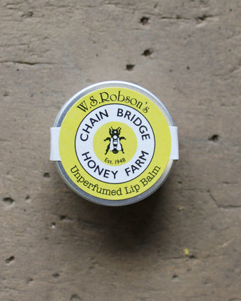 Honey & Beeswax Lip Balm 12g tin - Unperfumed