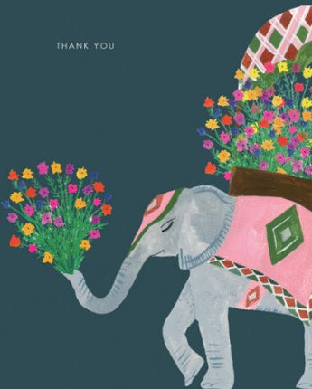 Elephant Thank You - Card