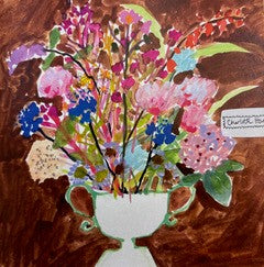 Flowers from Cornwall card