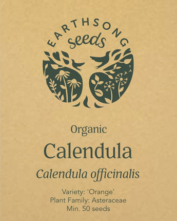 Calendula (Calendula officinalis) Earthsong Seeds