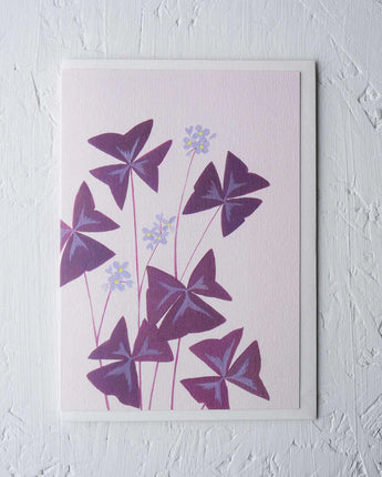 Oxalis - Card
