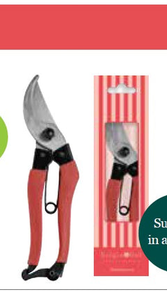 Collectors Red Bypass Secateurs