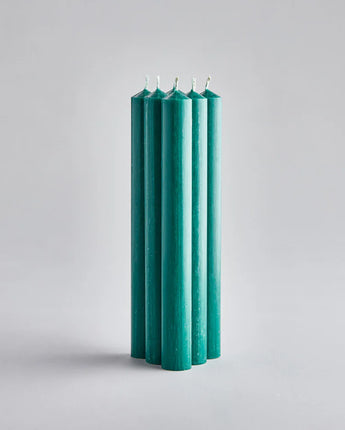 7/8" Dinner Candles - Woodland Green