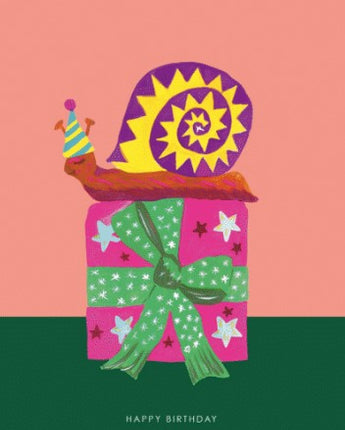 Birthday Snail - Card