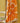 Bold Throw Flower Throw - Orange
