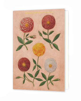 Pink Festival of Flowers - Card