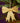 Gold Bow Decoration