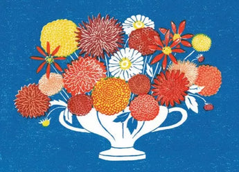 Dahlias - Card