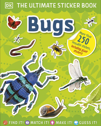 The Ultimate Sticker Book: Bugs