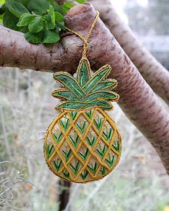 Gold Pineapple Decoration