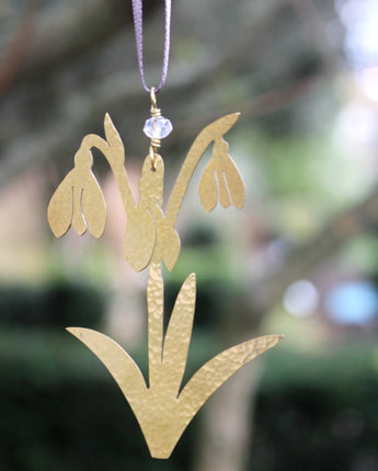 CPG Snowdrop Brass Decoration