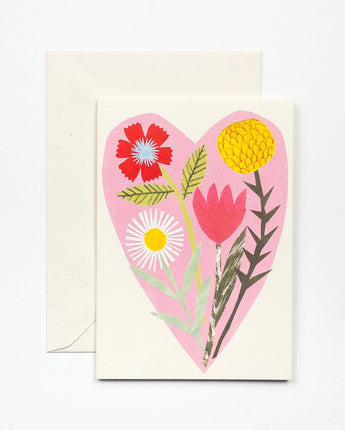 Floral Heart Card