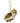 Hanging decoration, embroidered velvet, owl
