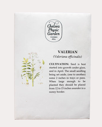 CPG Valerian  - Seed Packet