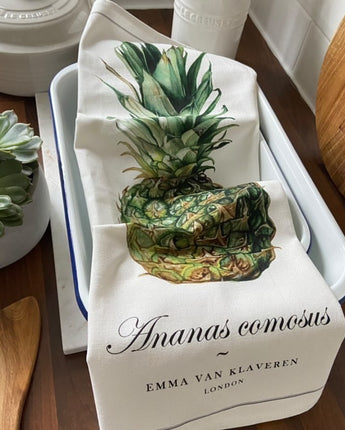 Emma's Botanicals Tea Towel: Pineapple